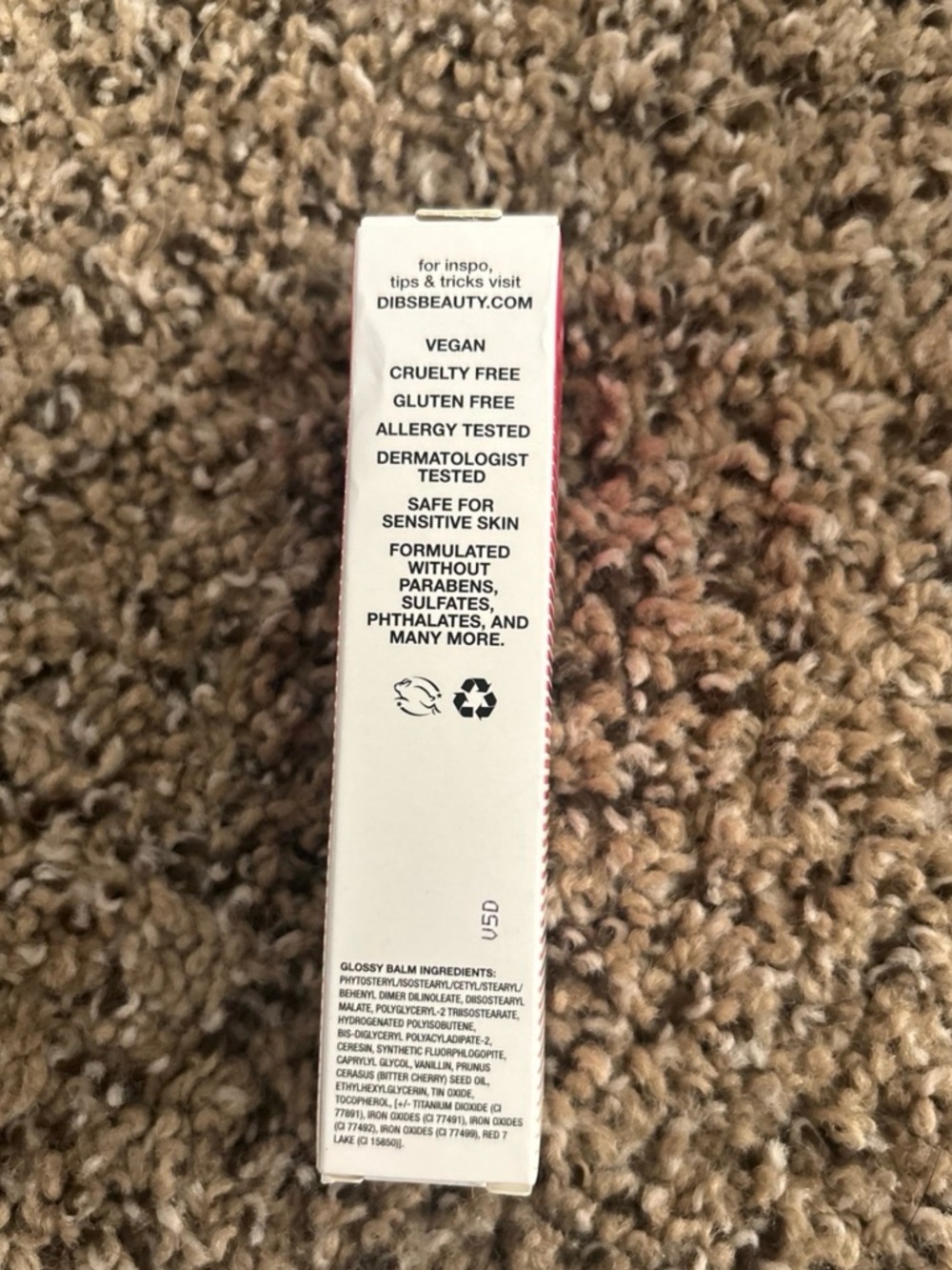 Dibs. Go To Glossy Balm — Shade Mims Brand New In Box - Picture 3 of 3